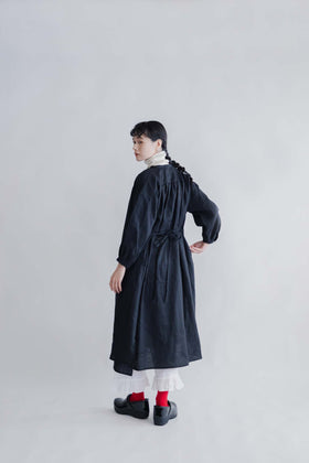 pot and tea ダブルガーゼのペチパンツ(フリル付き)