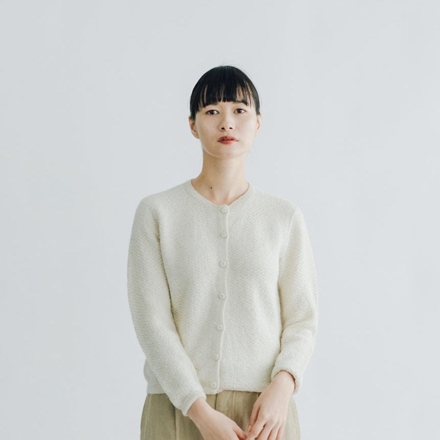 PUENTE Mano クルーネックカーディガン