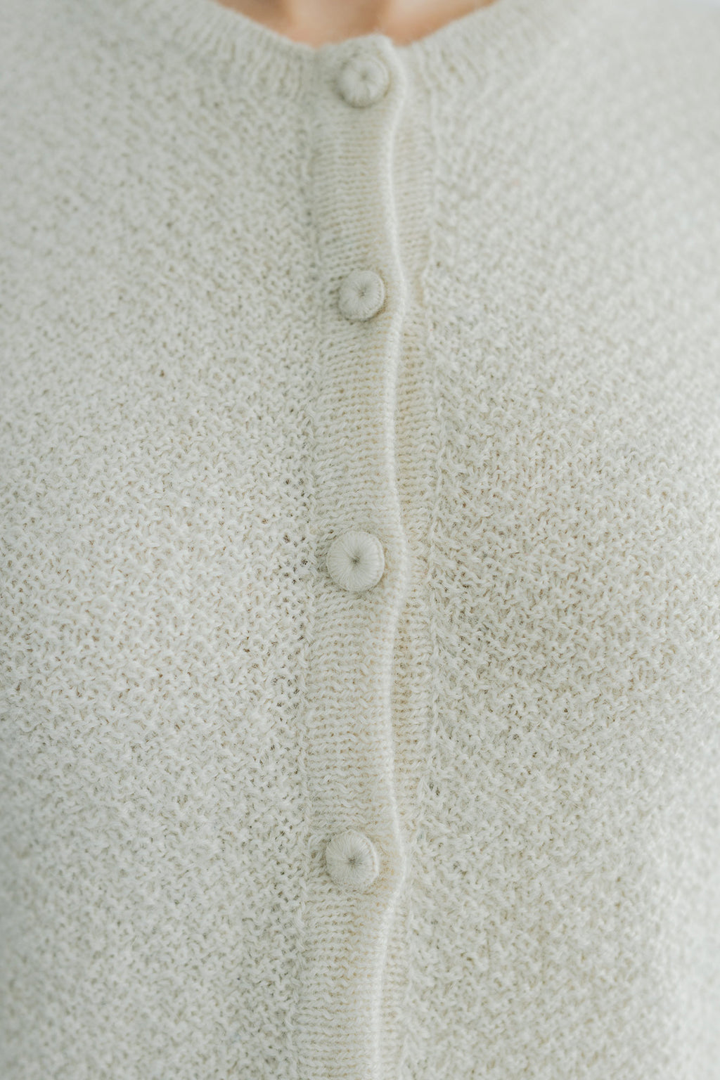 PUENTE Mano クルーネックカーディガン