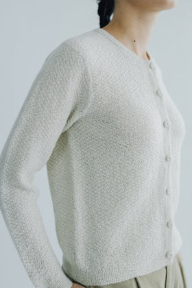 PUENTE Mano クルーネックカーディガン