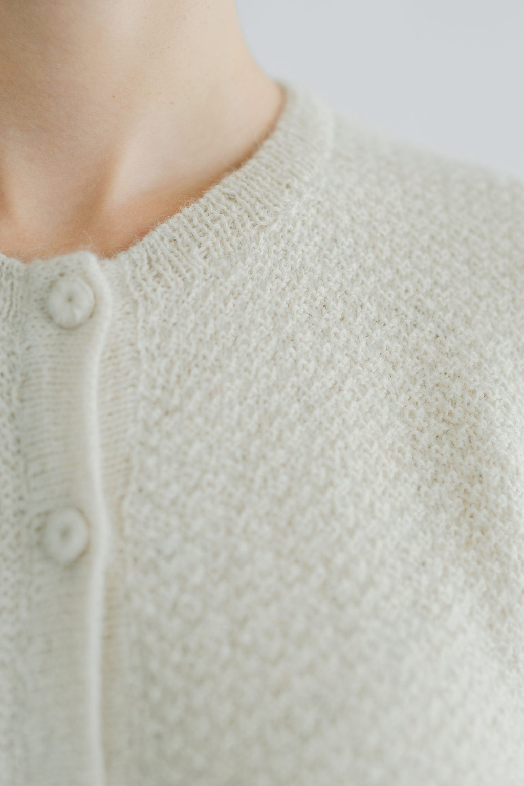 PUENTE Mano クルーネックカーディガン