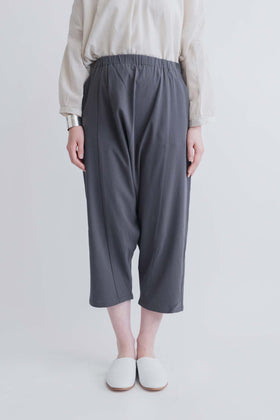 evam eva コットンサルエルパンツ ストーングレー