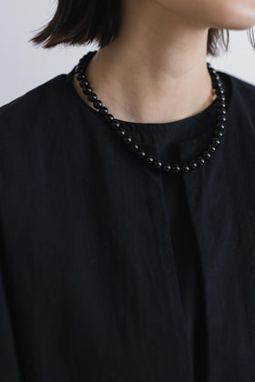 F/style 亀田縞のブラウス