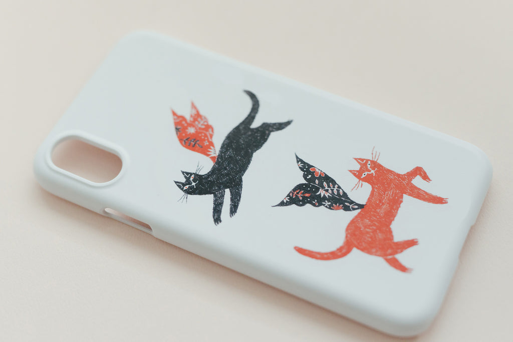 【受注生産・同梱不可】杉本さなえ iPhoneケース ごきげんいかが