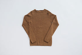 F/style ホールガーメントのリブ編みウールニット