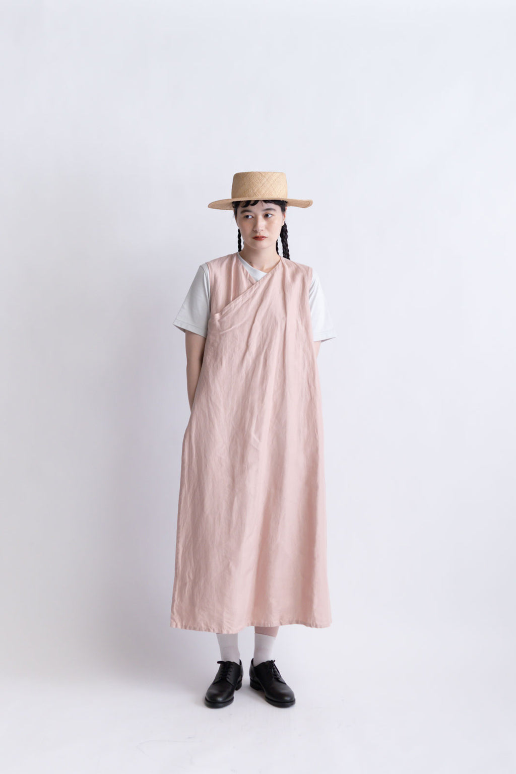 くらすこと さらっとなめらかリネンソックス