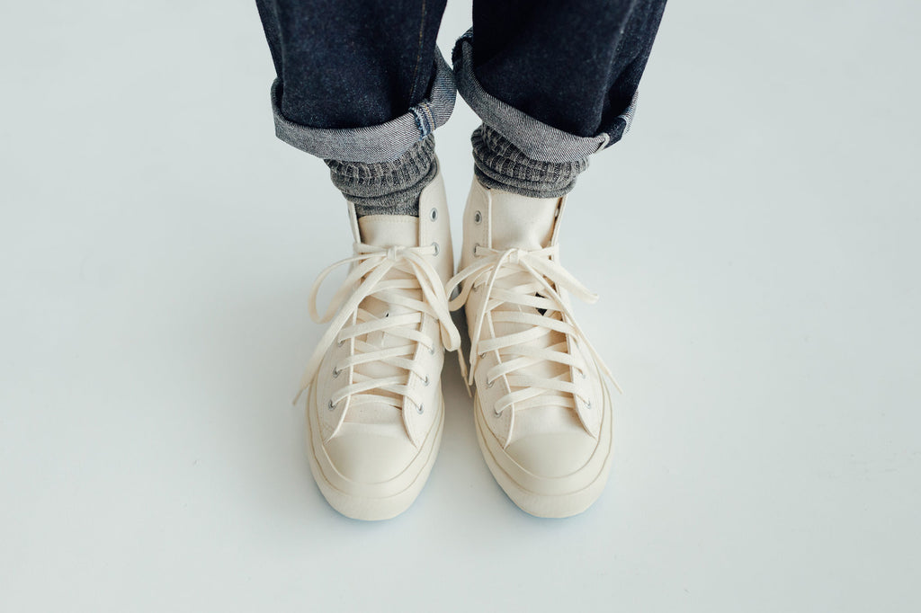 MOONSTAR SHOES LIKE POTTERY HI WHITE 27cm