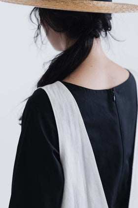 FRANCESCA AMAM LABEL エプロンドレス