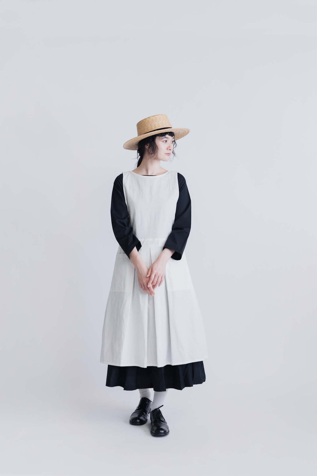 FRANCESCA AMAM LABEL エプロンドレス