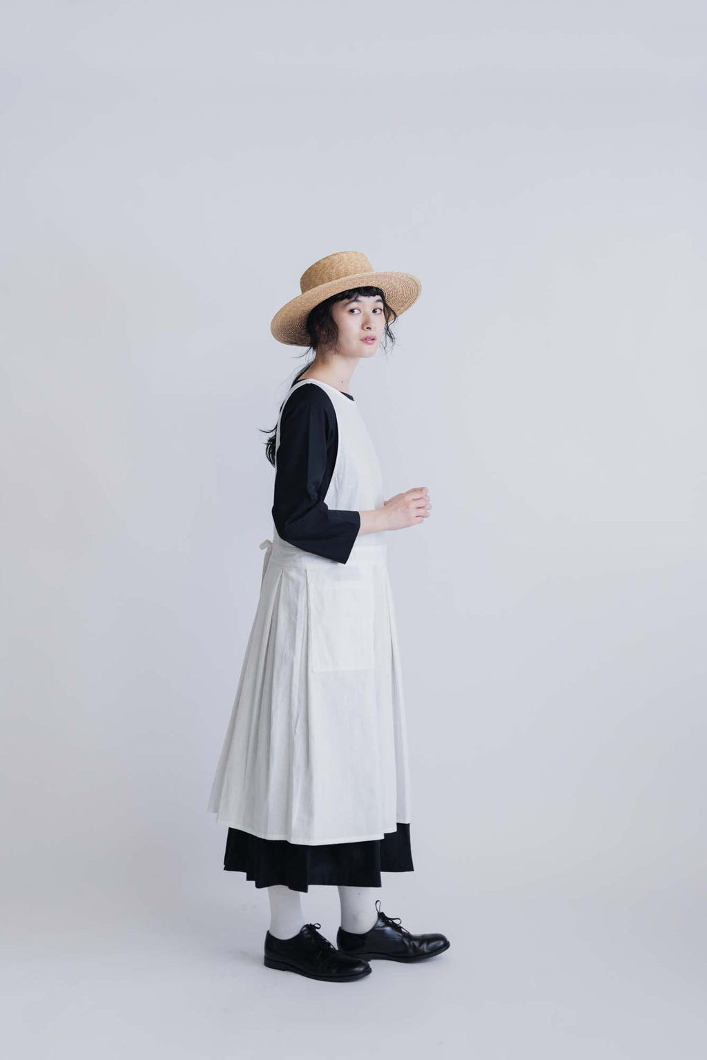 FRANCESCA AMAM LABEL エプロンドレス