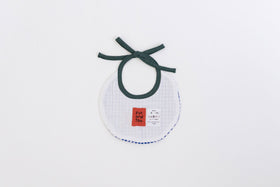 pot and tea チェック柄ベビースタイ