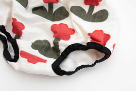 pot and tea お花ベビーパンツ