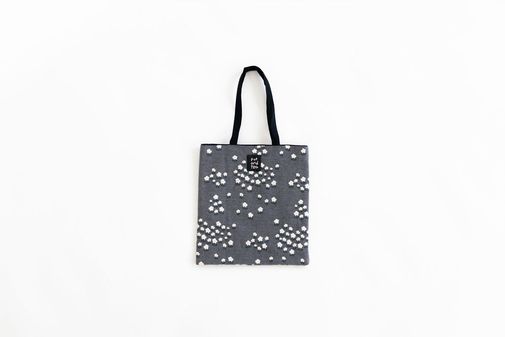 pot and tea 小花ジャガードミニバッグ