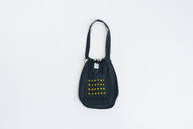 pot and tea リネン小花刺繍バッグ