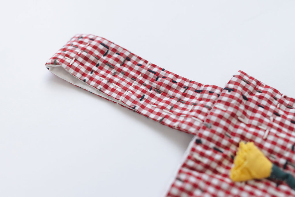 pot and tea コサージュ付きバッグ