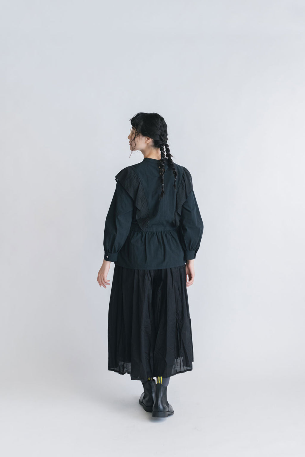 FRANCESCA AMAM LABEL ギャザーパンツ