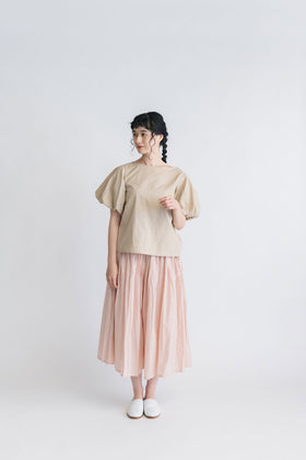 FRANCESCA AMAM LABEL ギャザーパンツ