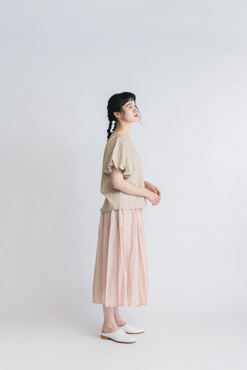 FRANCESCA AMAM LABEL ギャザーパンツ