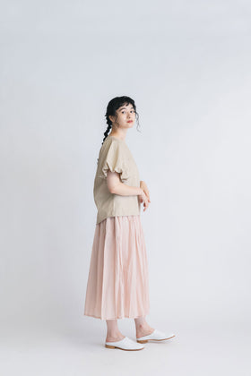 FRANCESCA AMAM LABEL ギャザーパンツ