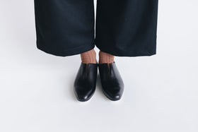 BEAUTIFUL SHOES SLIT SHOES ブラック