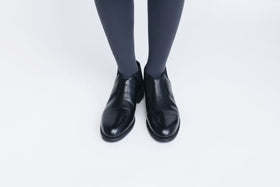 BEAUTIFUL SHOES MIDDLE-CUT SIDEGORE ブラック