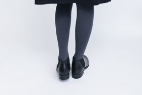 BEAUTIFUL SHOES MIDDLE-CUT SIDEGORE ブラック