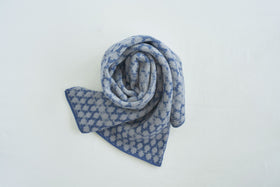 yourwear カシミヤドットジャカードストール