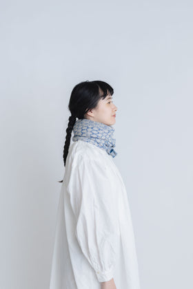 yourwear カシミヤドットジャカードストール