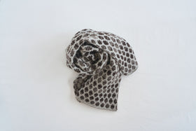 yourwear カシミヤドットジャカードストール