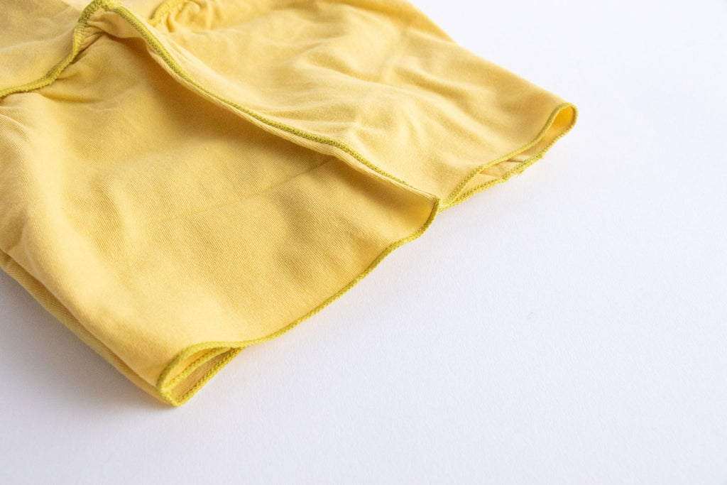 JUBAN DO ONI Feel ボックスパンツ ミモザ