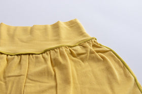 JUBAN DO ONI Feel ボックスパンツ ミモザ