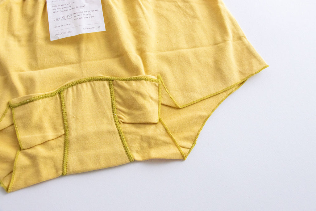 JUBAN DO ONI Feel ボックスパンツ ミモザ