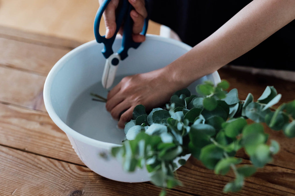 ホーローの洗面器