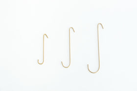 fog linen work ブラス J フック ロング