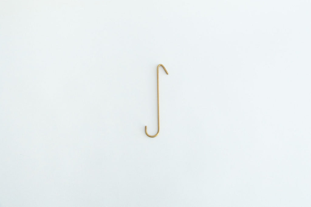 fog linen work ブラス J フック ロング