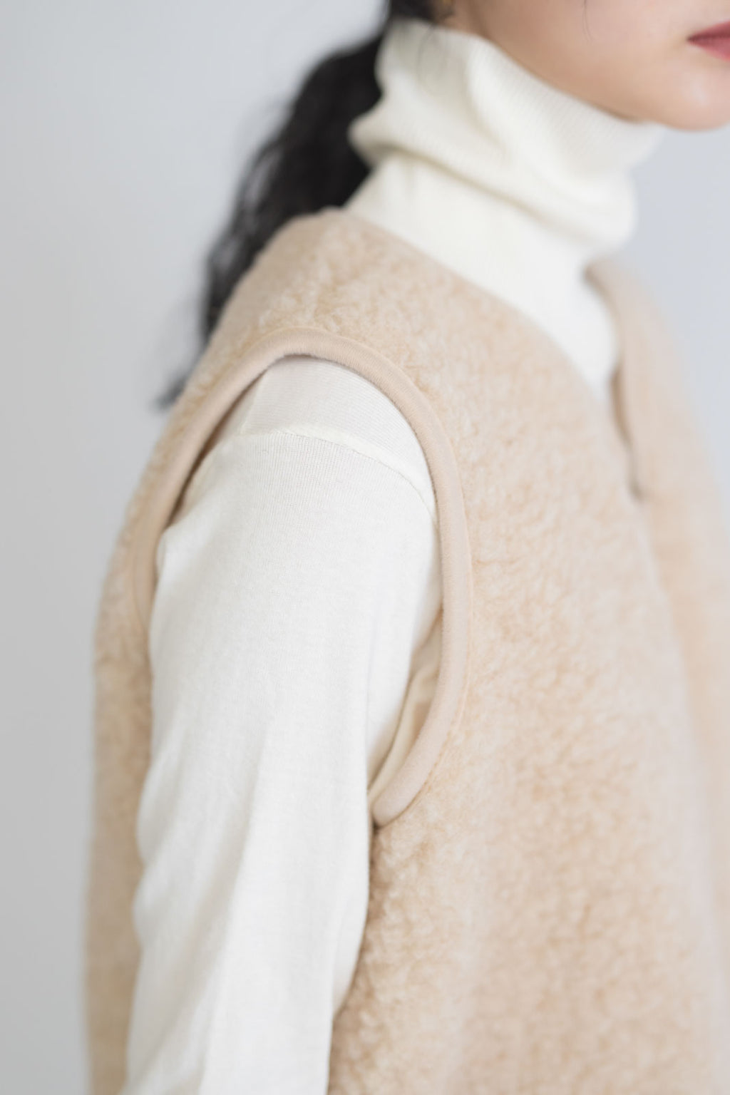 〈くらすこと別注〉COLD BREAKER ボアベスト