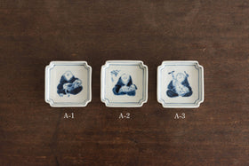 日高直子 隅切皿 おじさん A