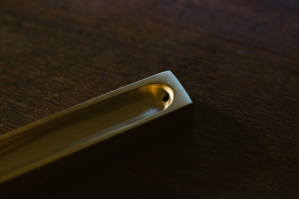 fog linen work ブラス インセンスホルダー 長方形