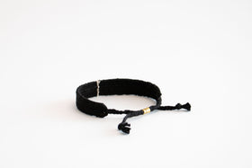 jitsu 糸ブレスレット ブラック