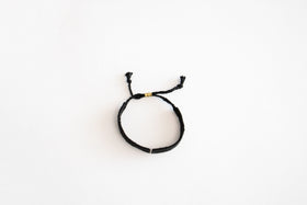 jitsu 糸ブレスレット ブラック