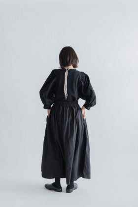 jitsu 糸首飾り/フリンジ 白