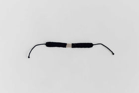 jitsu 糸ブレスレット オール黒