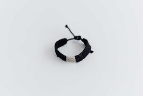 jitsu 糸ブレスレット オール黒