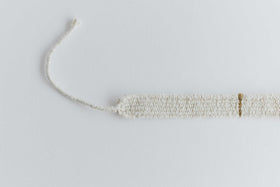 jitsu 糸ブレスレット 白