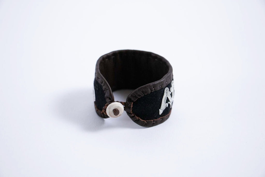 jitsu サーミブレスレット アンティークブラウン 3cm