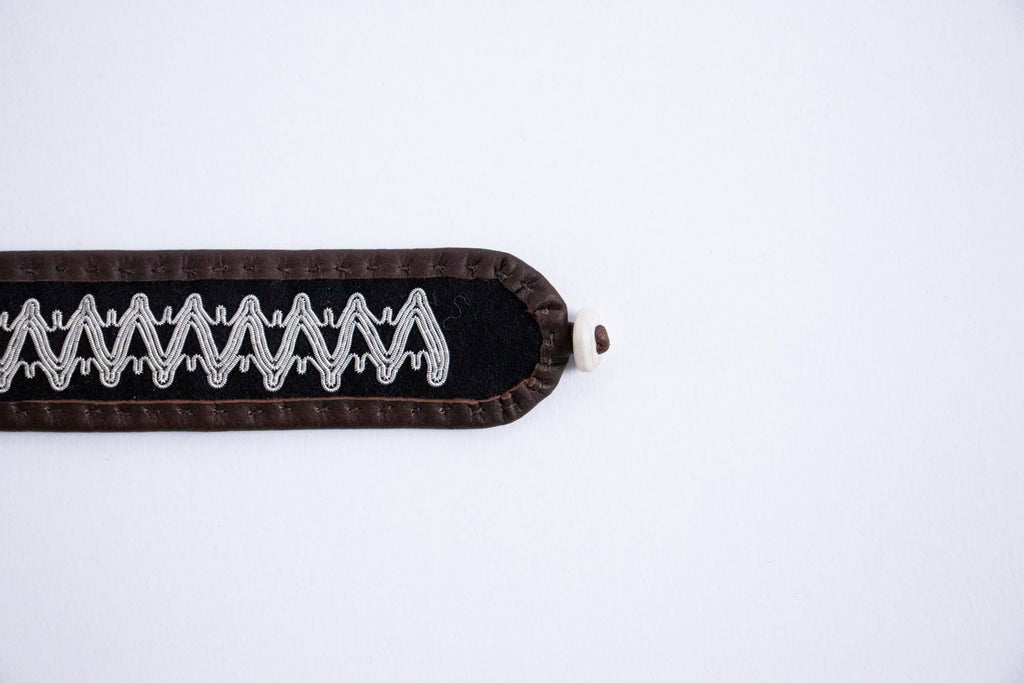 jitsu サーミブレスレット アンティークブラウン 3cm