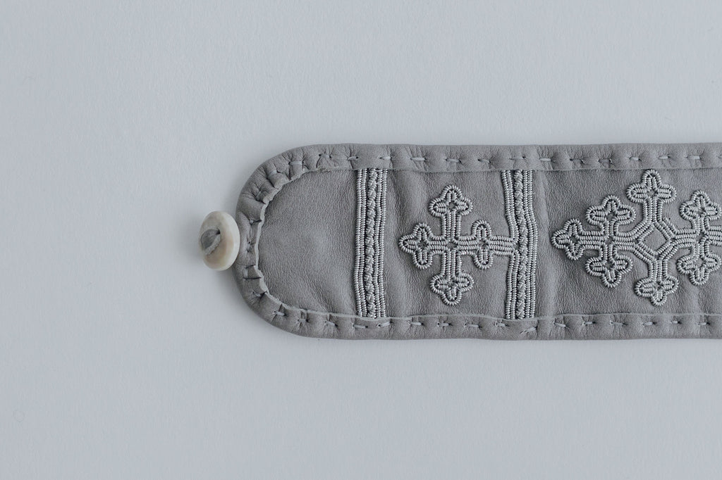 jitsu サーミブレスレット グレー 3.5cm