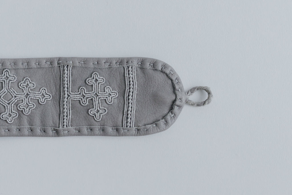 jitsu サーミブレスレット グレー 3.5cm