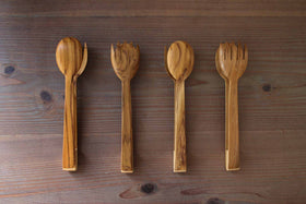 木のトングフォーク・スプーン