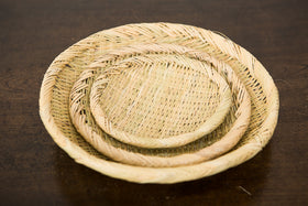 すず竹の丸ざる